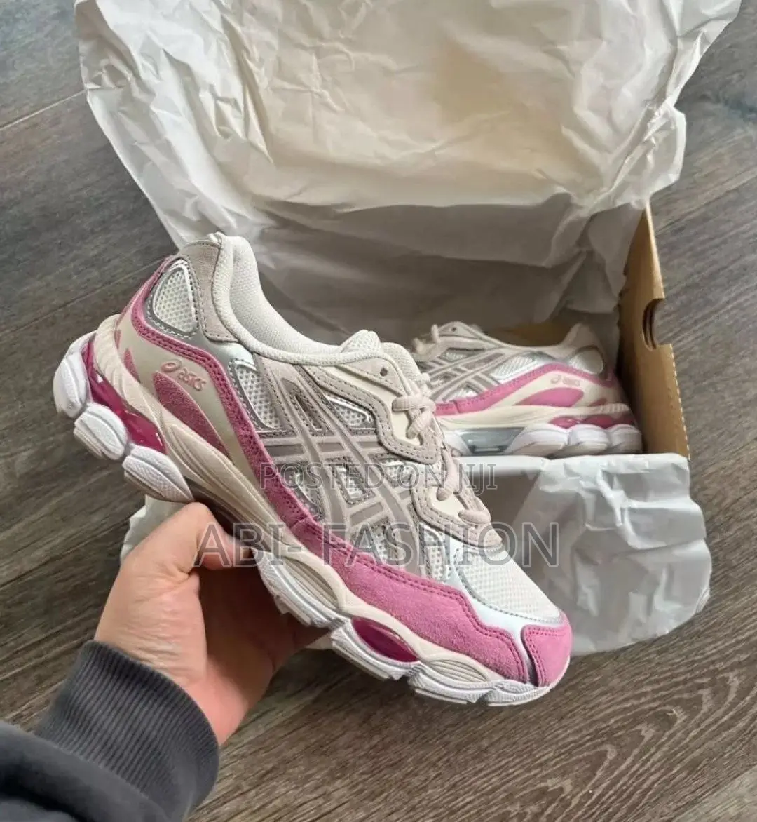ASICS Gel-Nyc Cream Mineral Beige Pink Sneakers – New Arrival