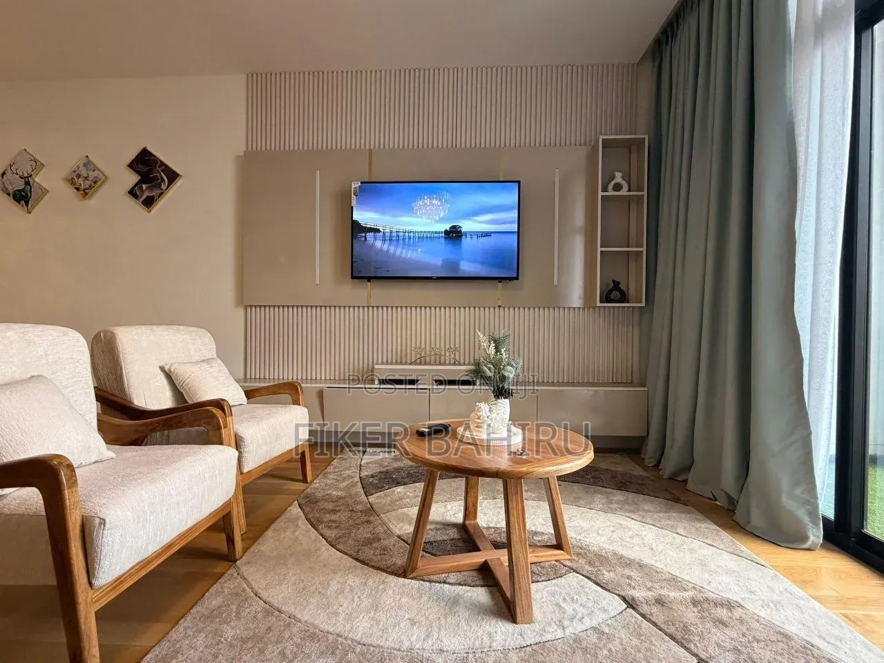 Furnished 2bdrm Apartment in Kirkos for rent