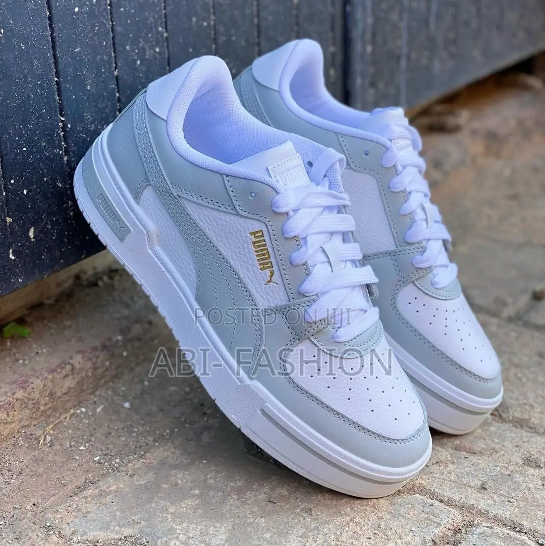 Puma CA Pro Classic White and Light Grey | New Arrival