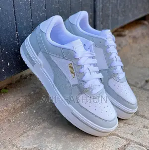 Puma CA Pro Classic White and Light Grey | New Arrival