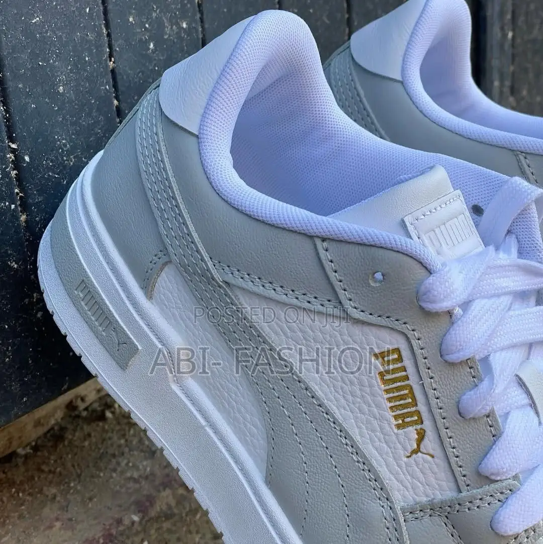 Puma CA Pro Classic White and Light Grey | New Arrival