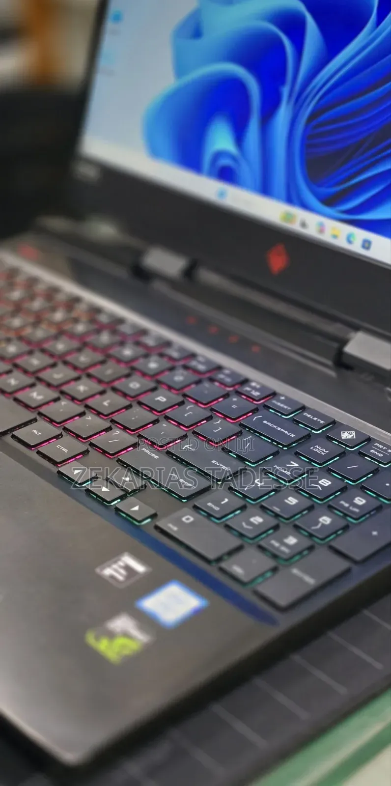 New Laptop HP Omen 15 16GB Intel Core i7 SSD 128GB