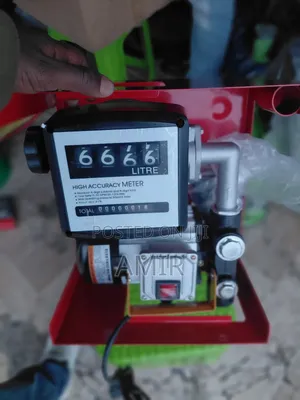 Electric Fuel & Diesel Transfer Pump Set With Flow Meter (DFTP60)