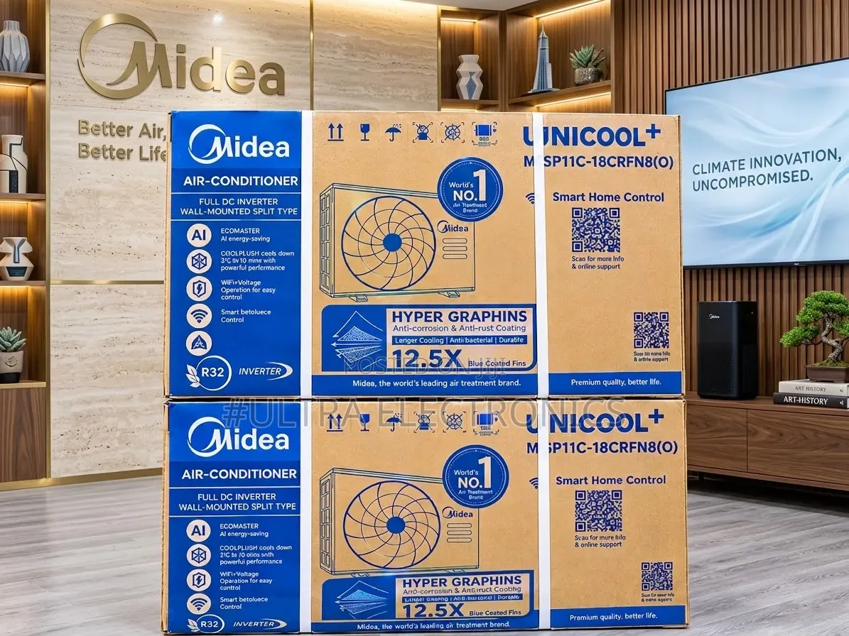 MIDEA AIR CONDITIONER UNICOOL+ Powerful Cooling • Energy Saving