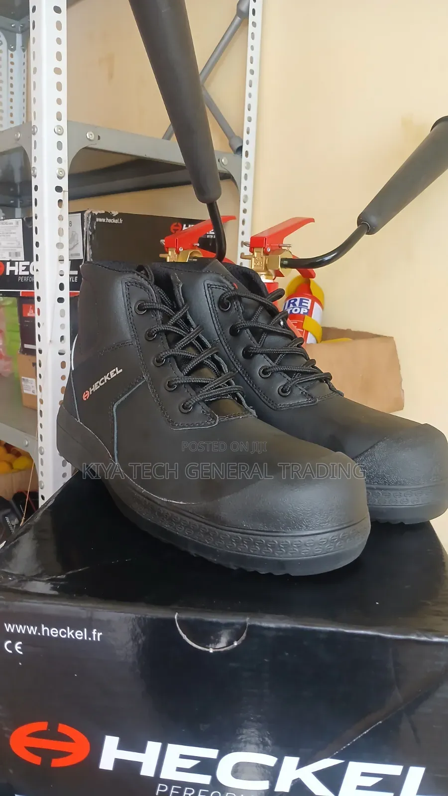 Original UVEX Heckel Safety Shoes (Made for Harsh Work)
