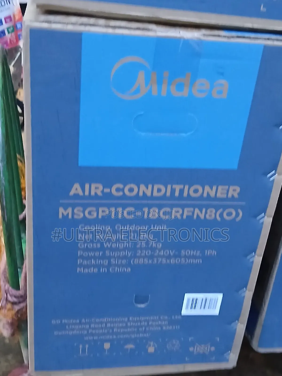 Air Conditioner Midea 18,000 Btu