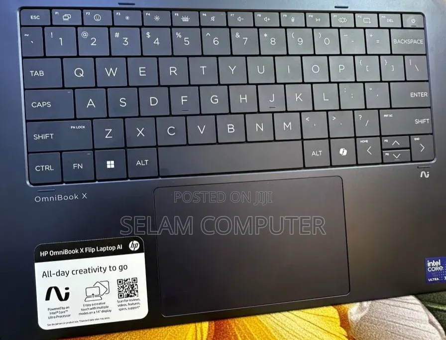 New Laptop HP OmniBook X Flip 14" 16GB Intel Core Ultra 7 SSD 1T