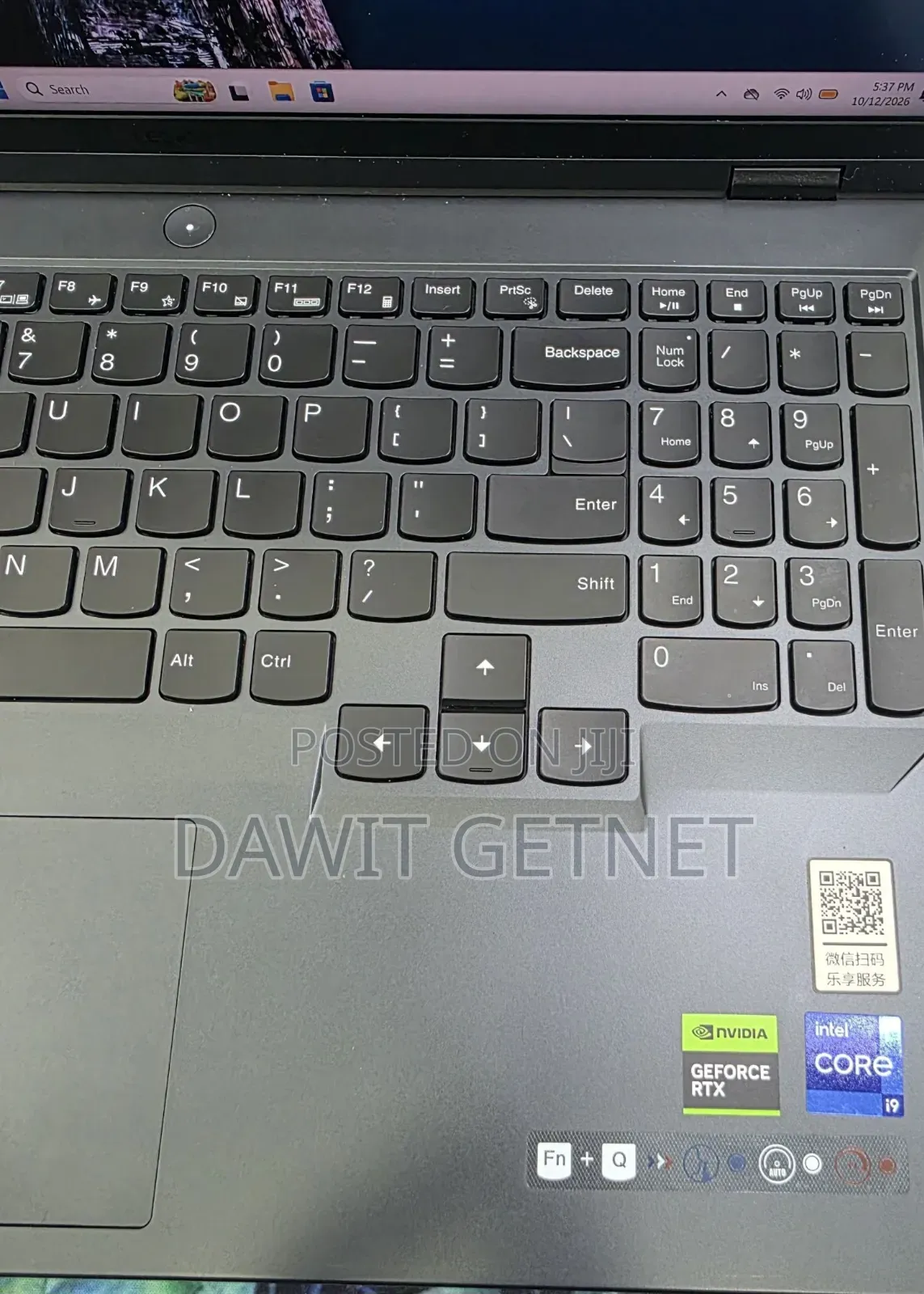 New Laptop Lenovo Legion 5 16GB Intel Core i9 SSD 1T
