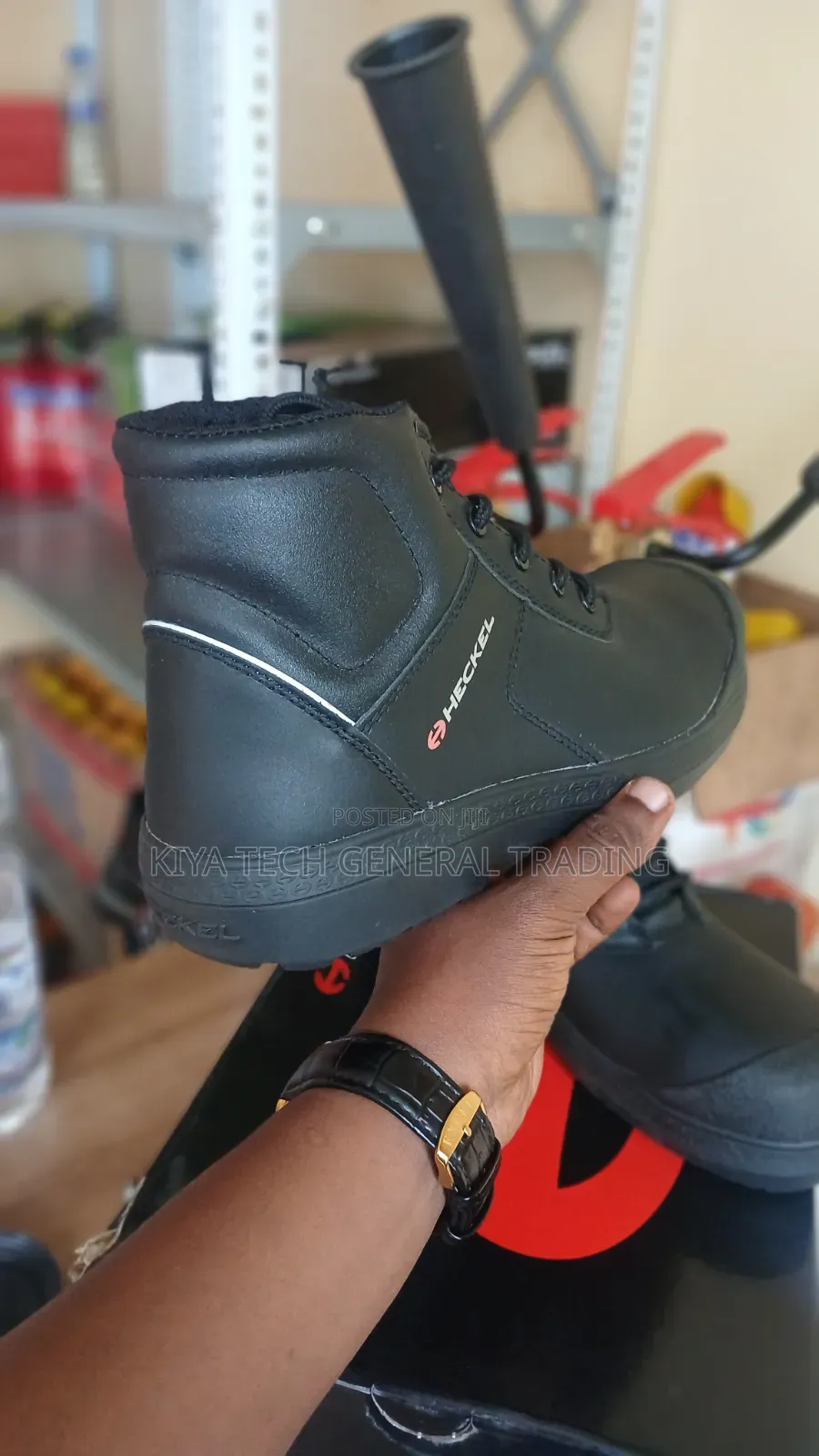Heckel HRO High-Temperature Resistant Safety Boots