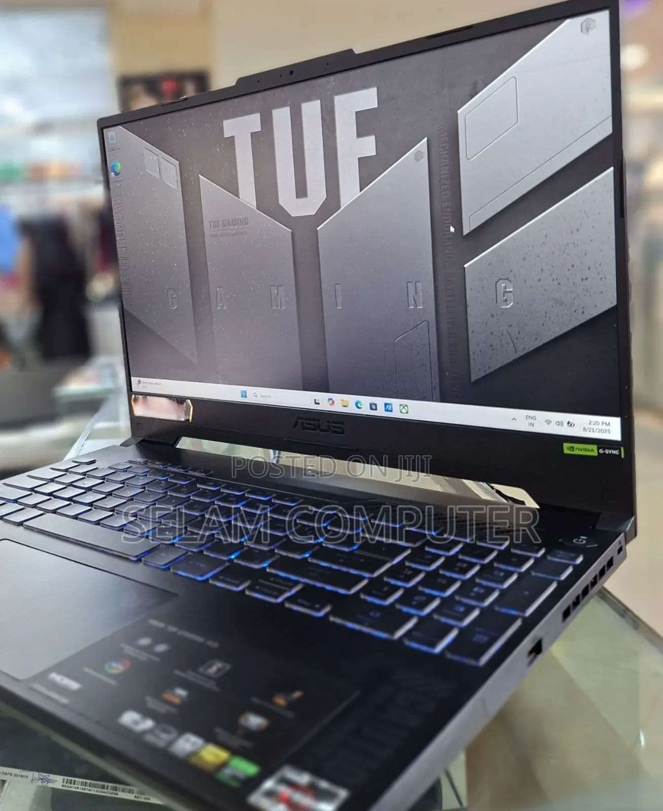 New Laptop Asus TUF Gaming A15 16GB AMD Ryzen 7 SSD 512GB