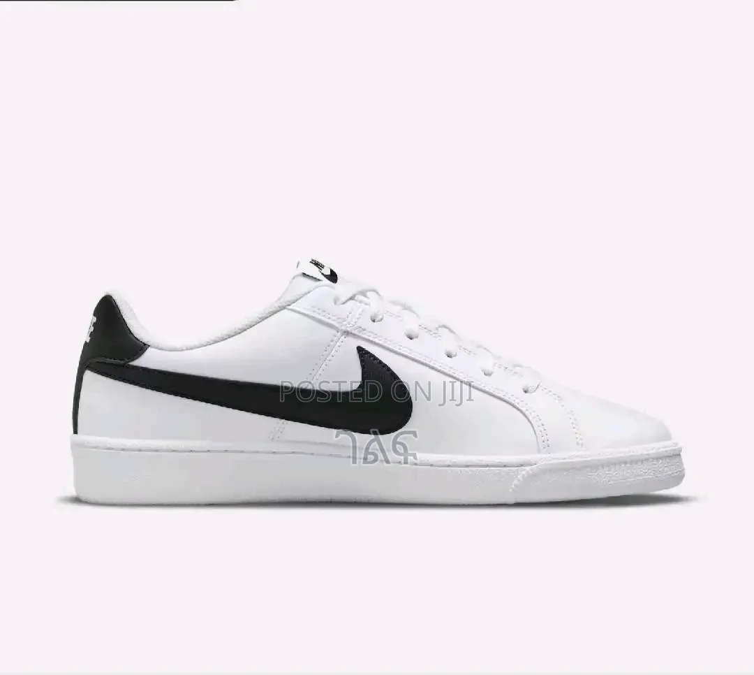 Nike Court Royale White/Black የሞዴል ቁጥር ነጭና ጥቁር ኢንዶኔዥያ