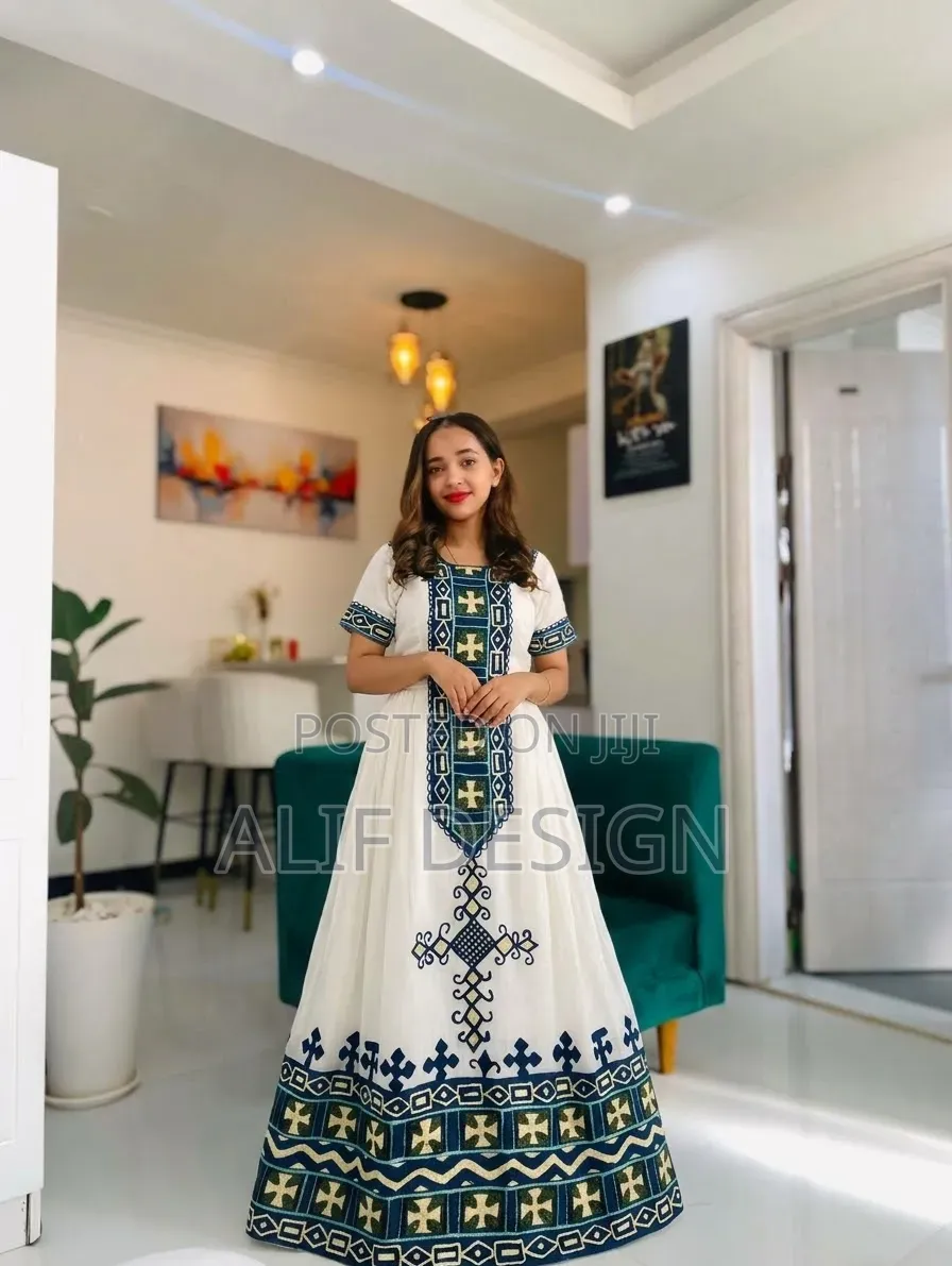 Stylish and Simple Habesha Dresses