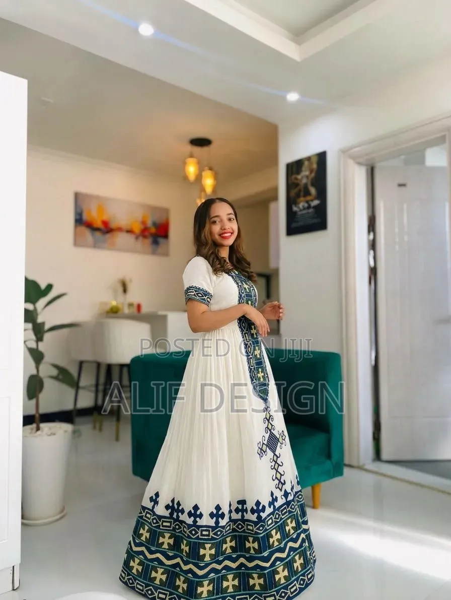 Stylish and Simple Habesha Dresses