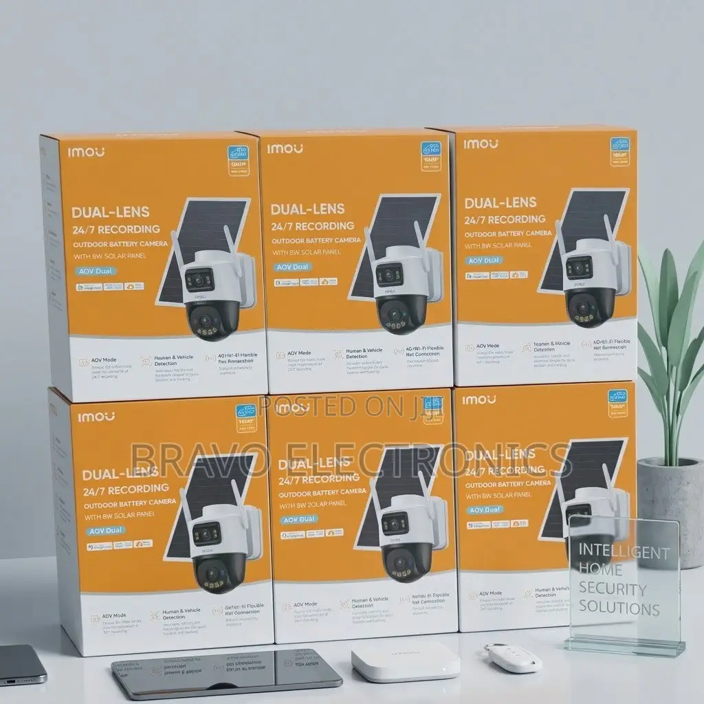 Imou Dual Lens 10mp 4g Wifi Solar CCTV Camera Aov 24/7