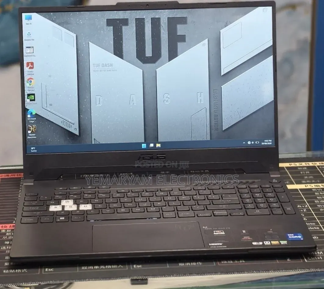 New Laptop Asus TUF Gaming A15 16GB Intel Core i7 SSD 512GB