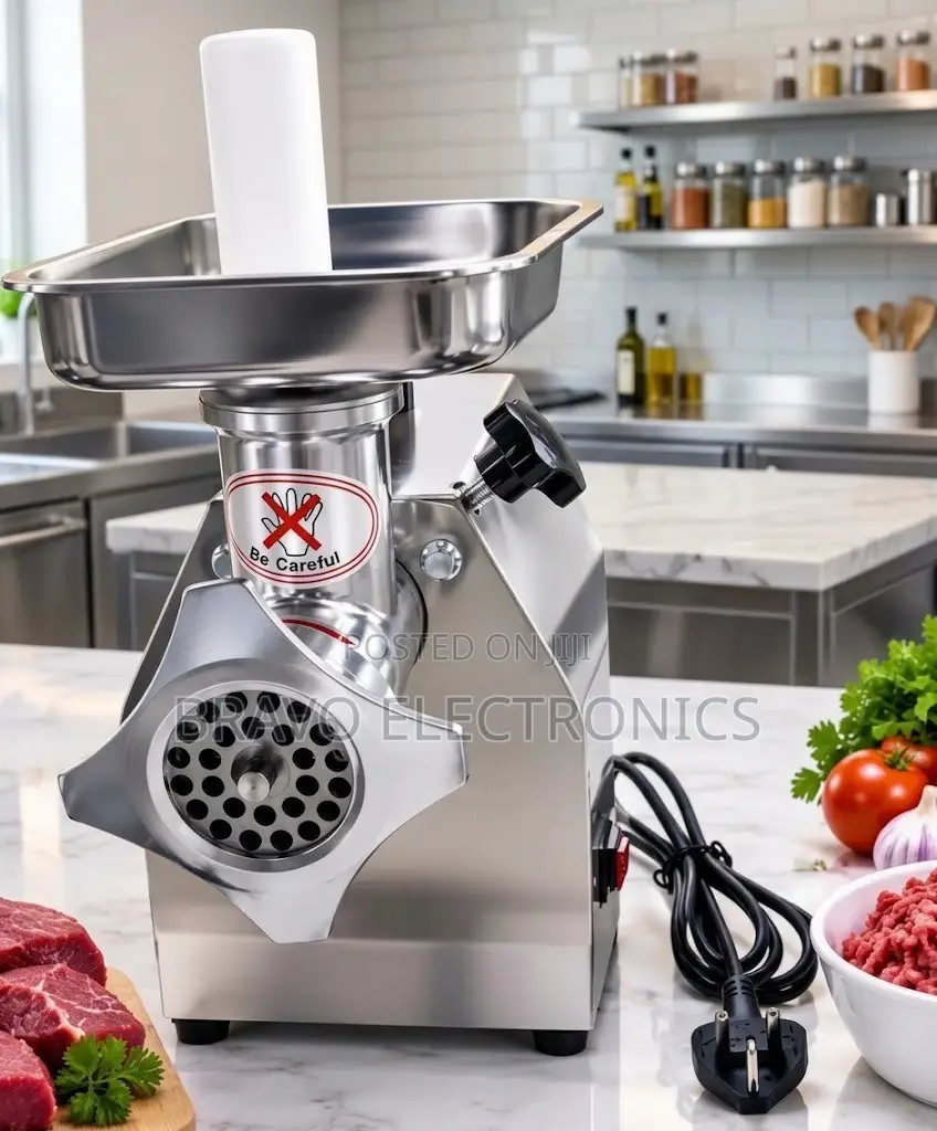 Stainless Steel Number 12 Meat Grinder