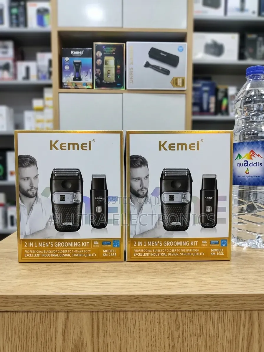 Kemei Km-1658 – 2 in 1 Men’s Grooming Kit