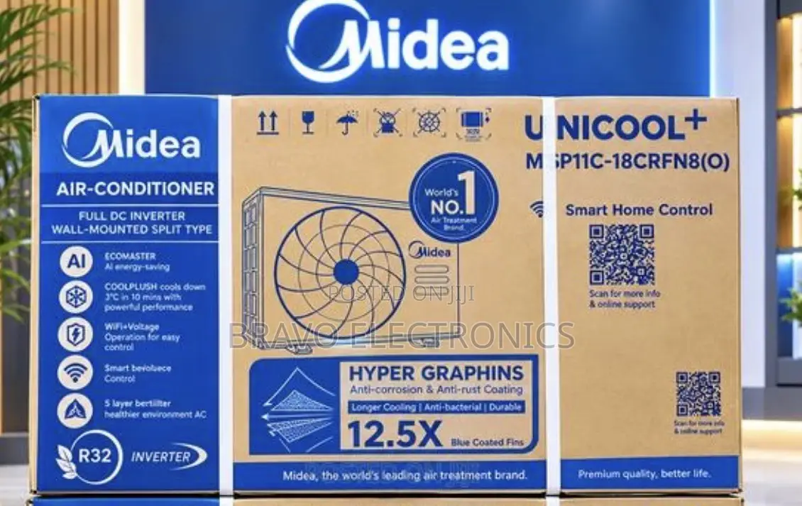 Midea Air Conditioner 18000btu Split Type With Inverter