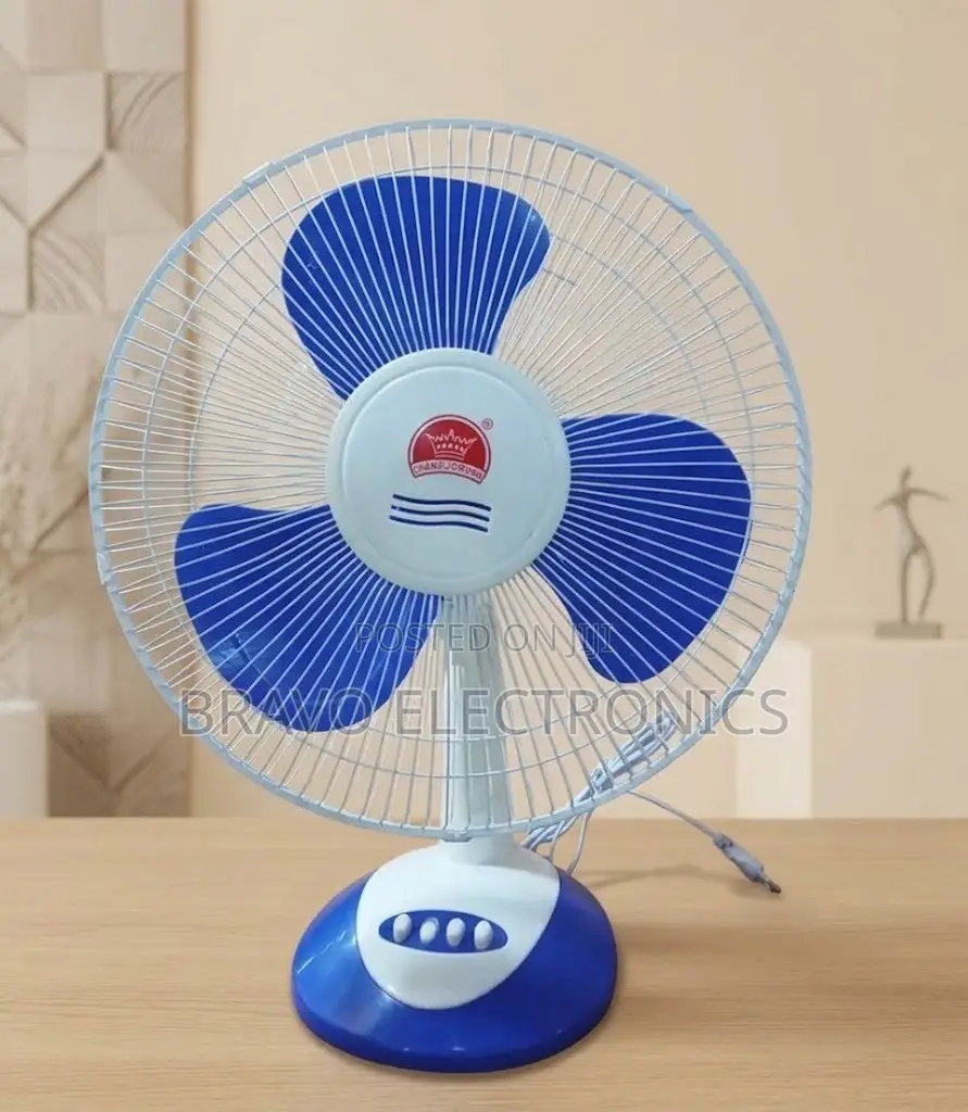Crown 16" Desk & Table Fan – Fresh Air, Everyday Comfort