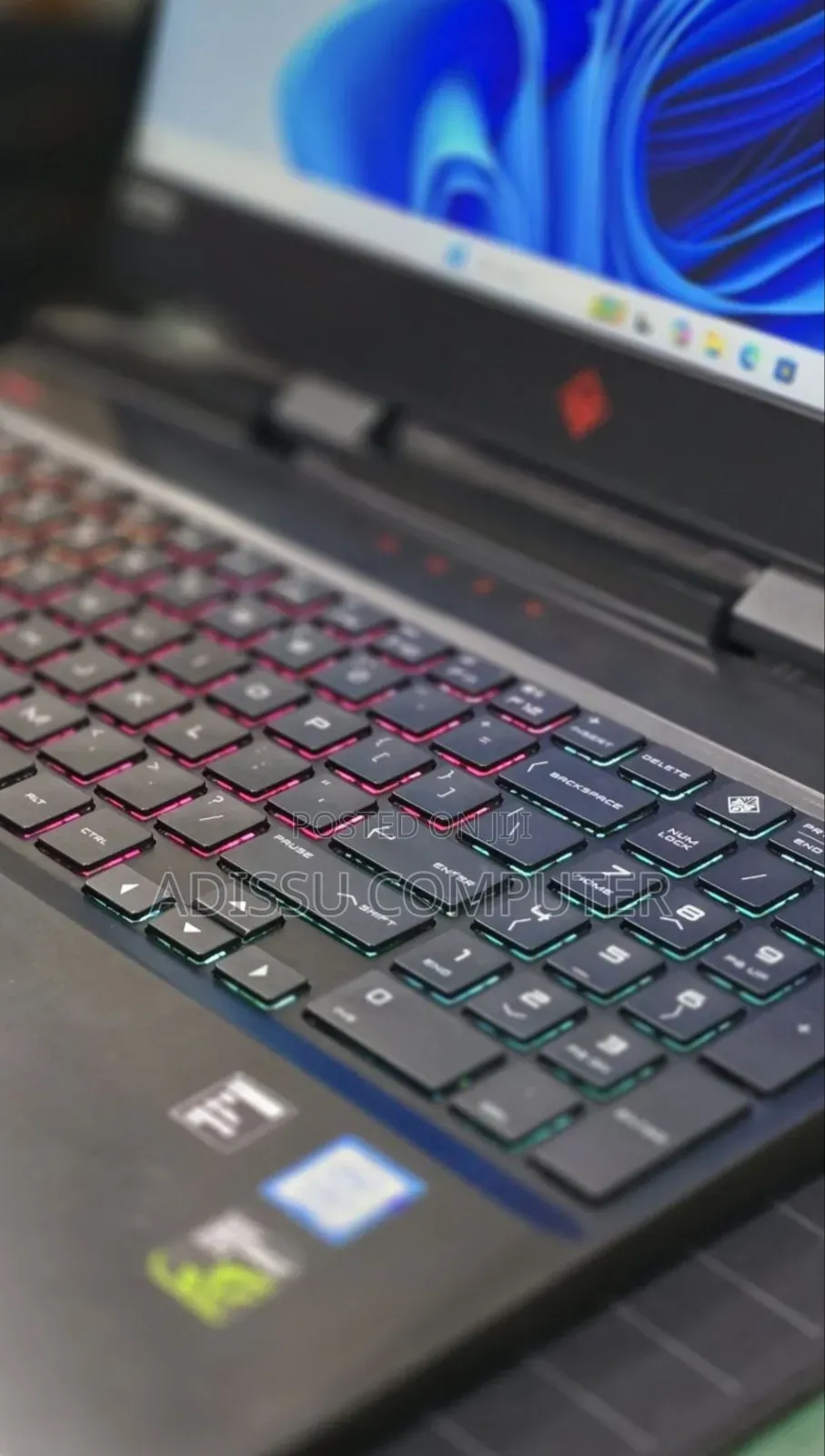 New Laptop HP Omen 15 16GB Intel Core i7 SSD 128GB