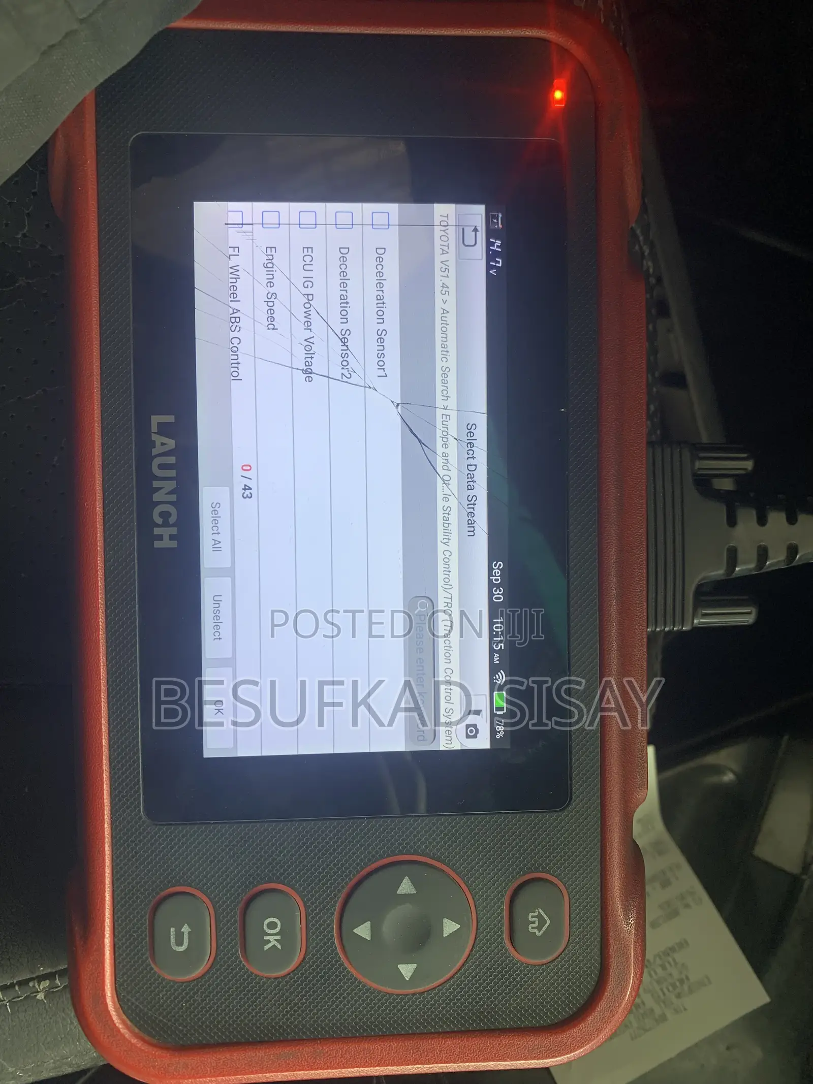 Launch 233 Model Obd 2 Scanner
