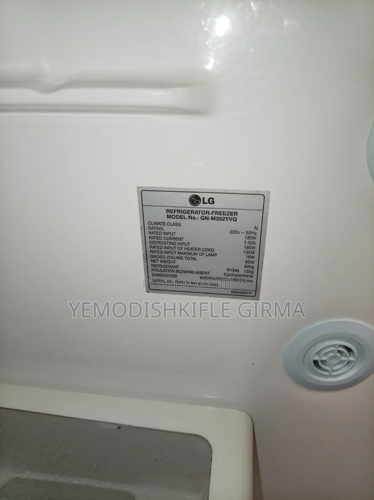 LG Fridge Used Fridge Urgent Sale