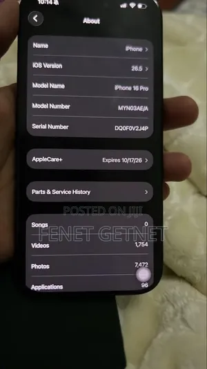 Apple iPhone 16 Pro 256 GB Black