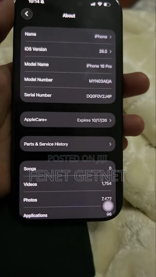 Apple iPhone 16 Pro 256 GB Black