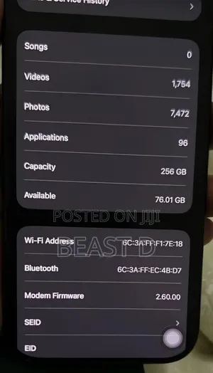 Apple iPhone 16 Pro 256 GB Black