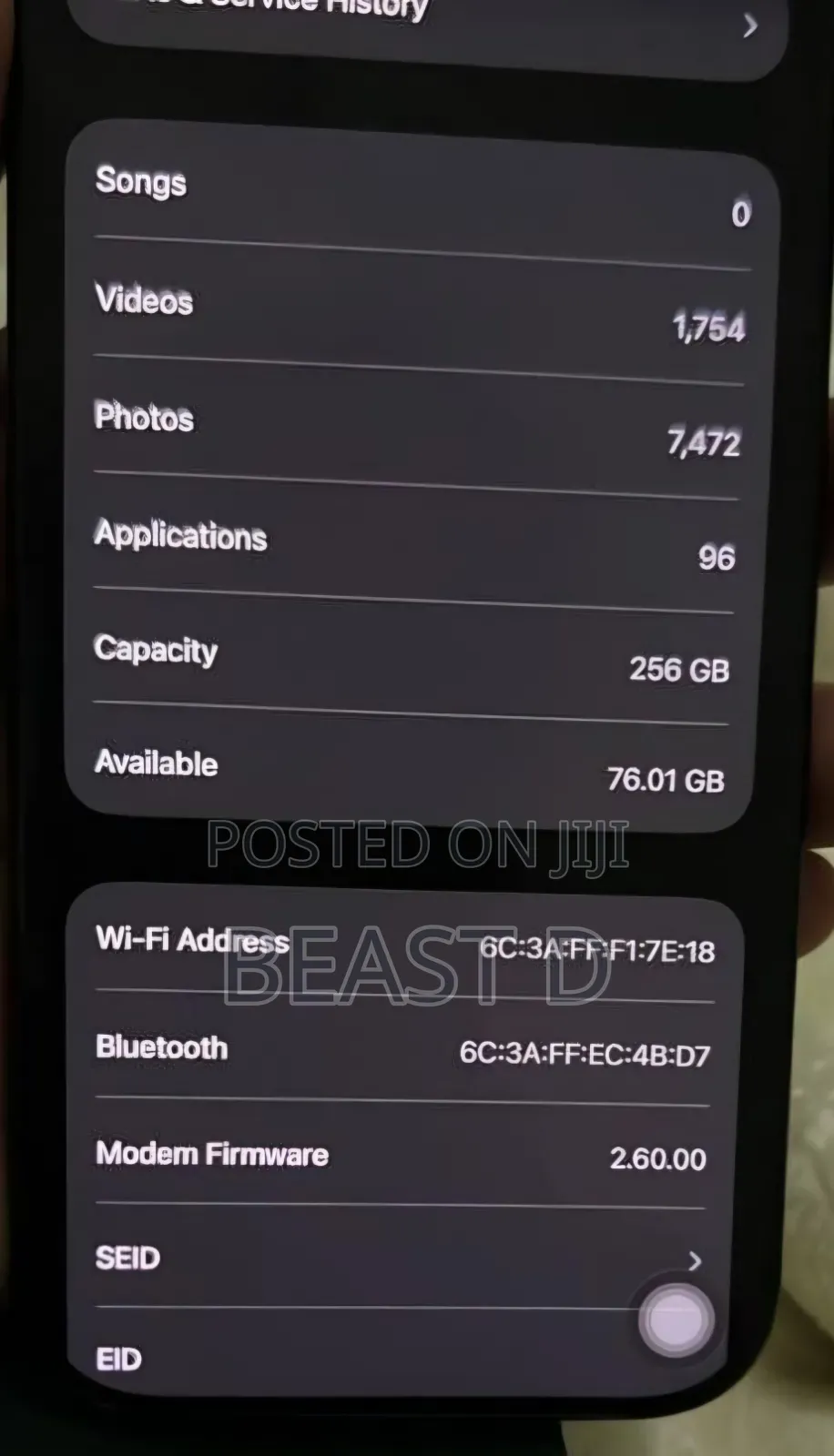 Apple iPhone 16 Pro 256 GB Black