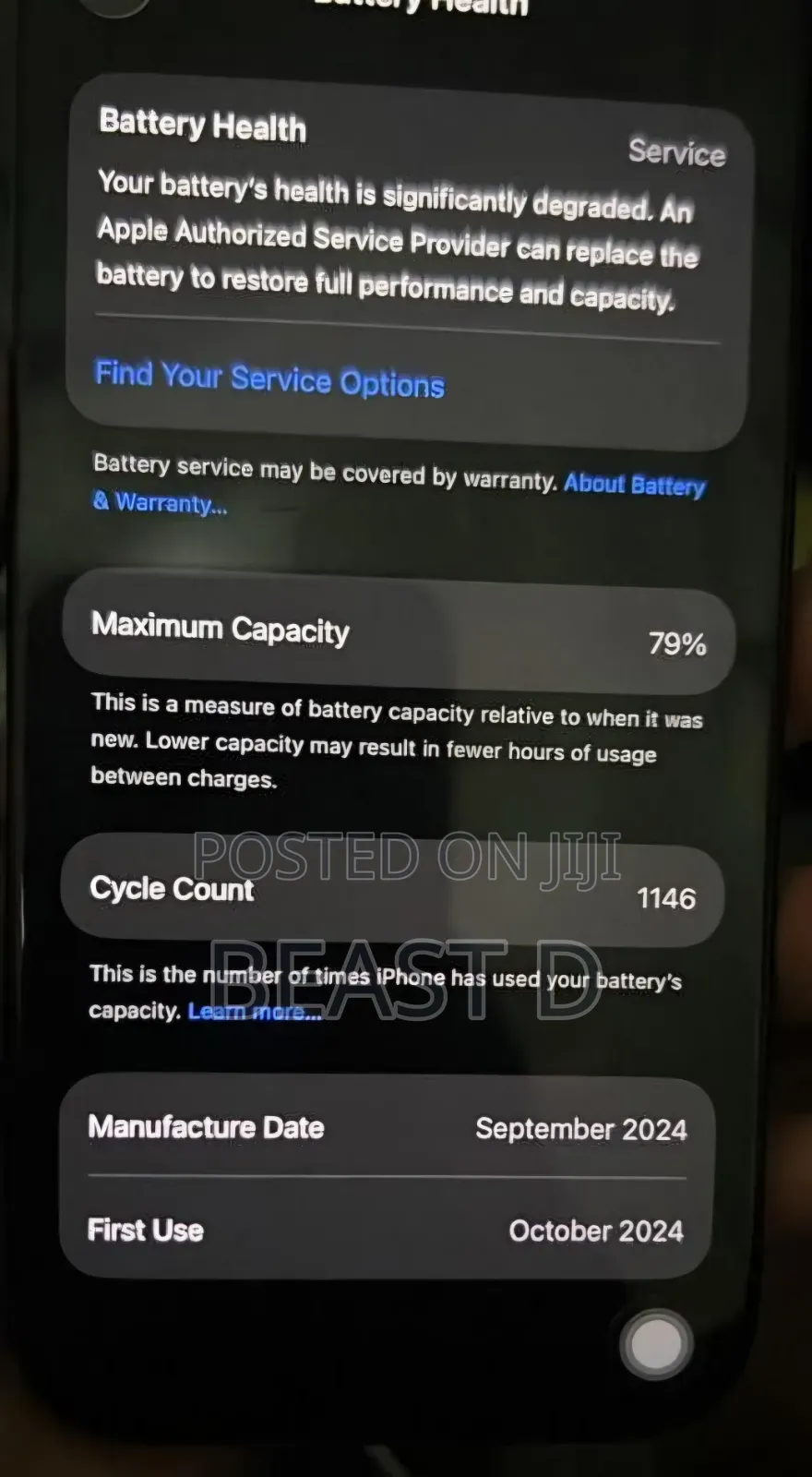 Apple iPhone 16 Pro 256 GB Black