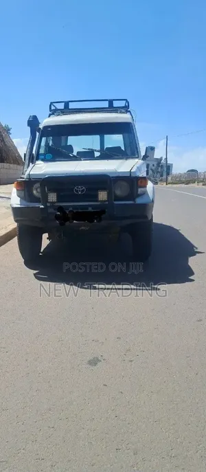 Toyota Land Cruiser 1996 White