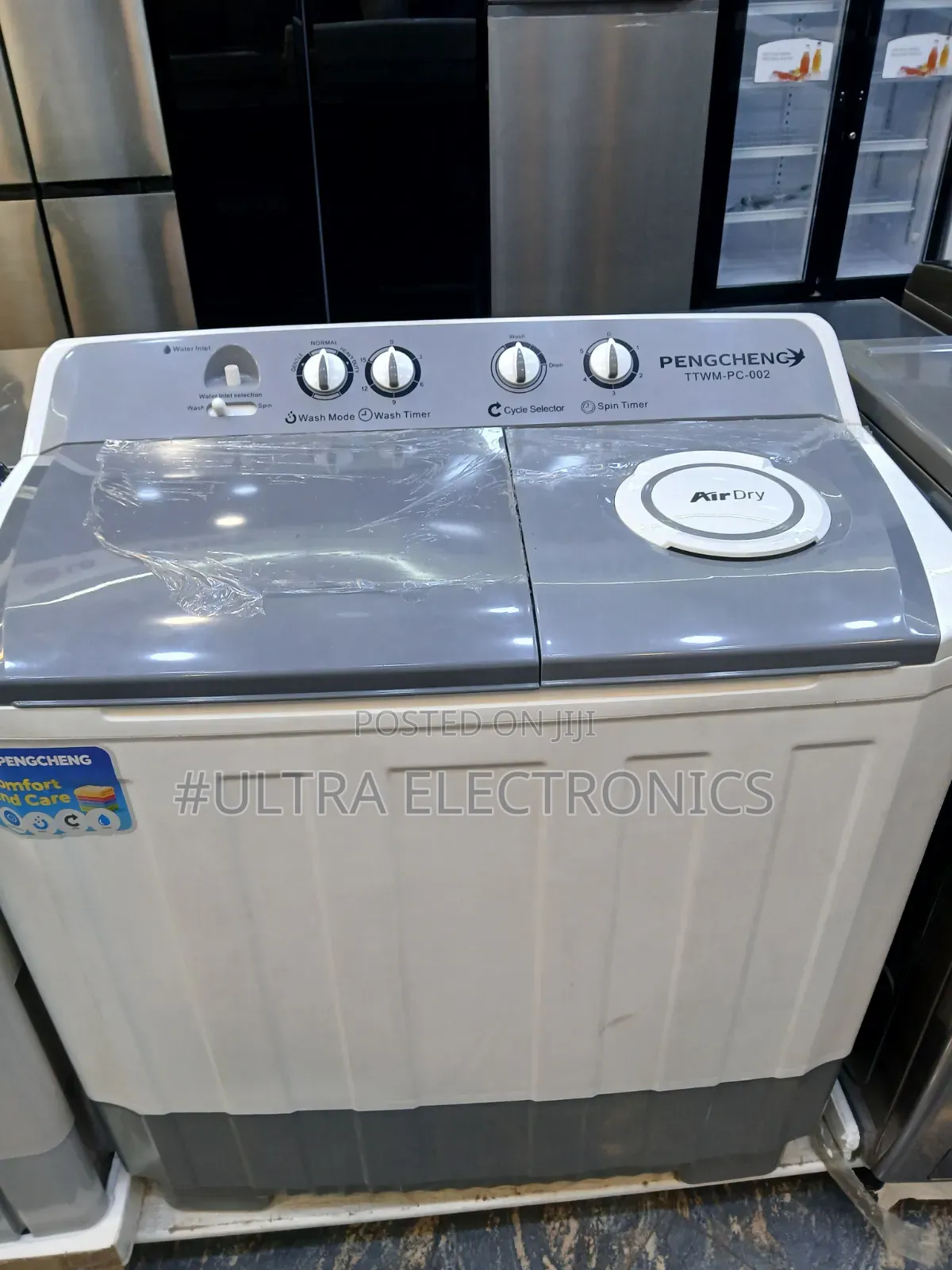 Pengcheng 16KG Twin-Tub Semi-Automatic Washing Machine With Air Dry