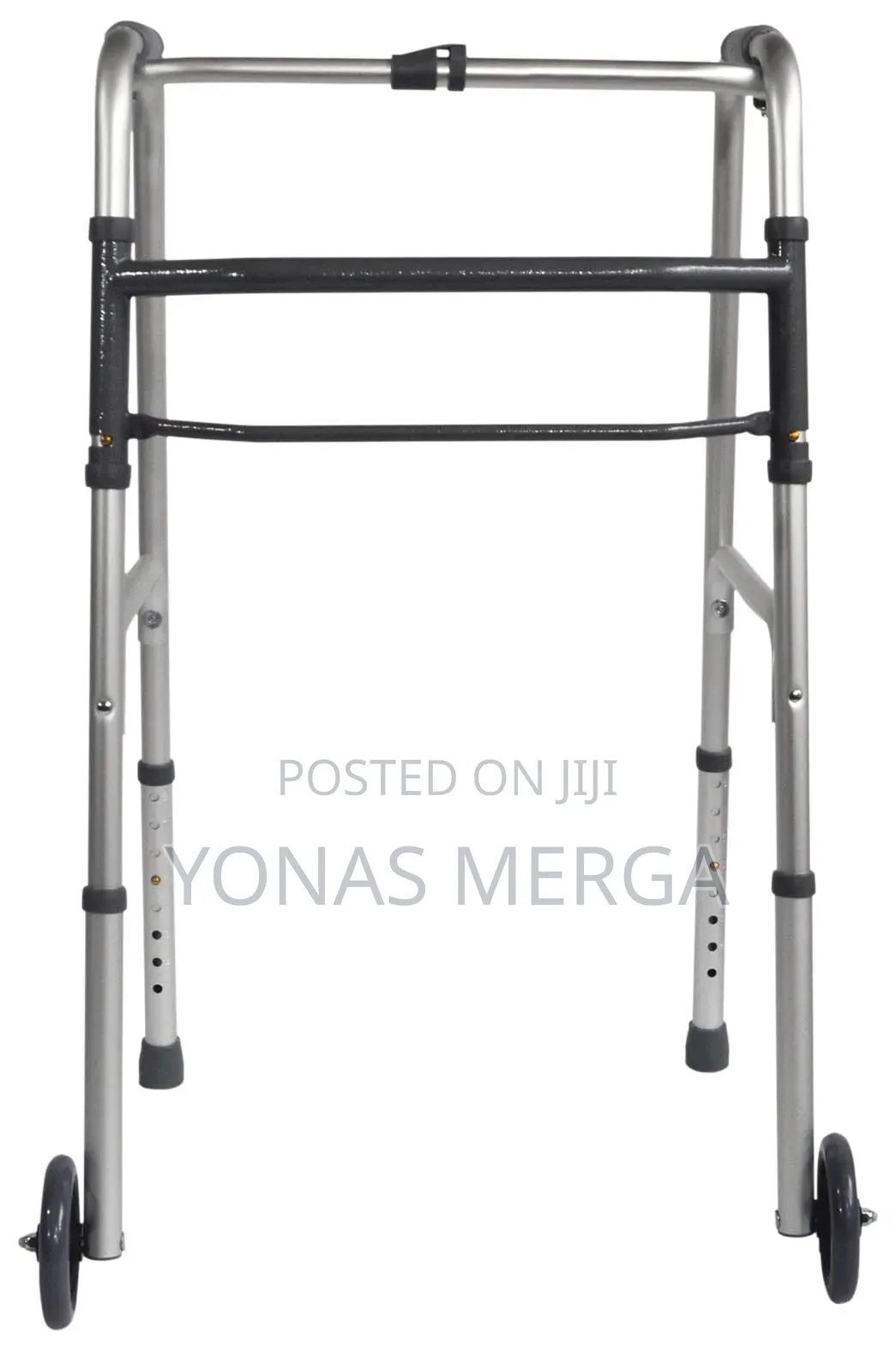 Walker聖凹2-Wheeled Folding Aluminum Medical Walker (Walking Frame)