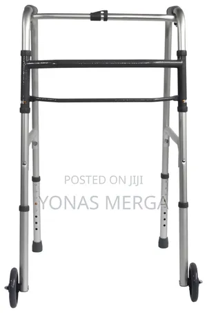 Walker聖凹2-Wheeled Folding Aluminum Medical Walker (Walking Frame)