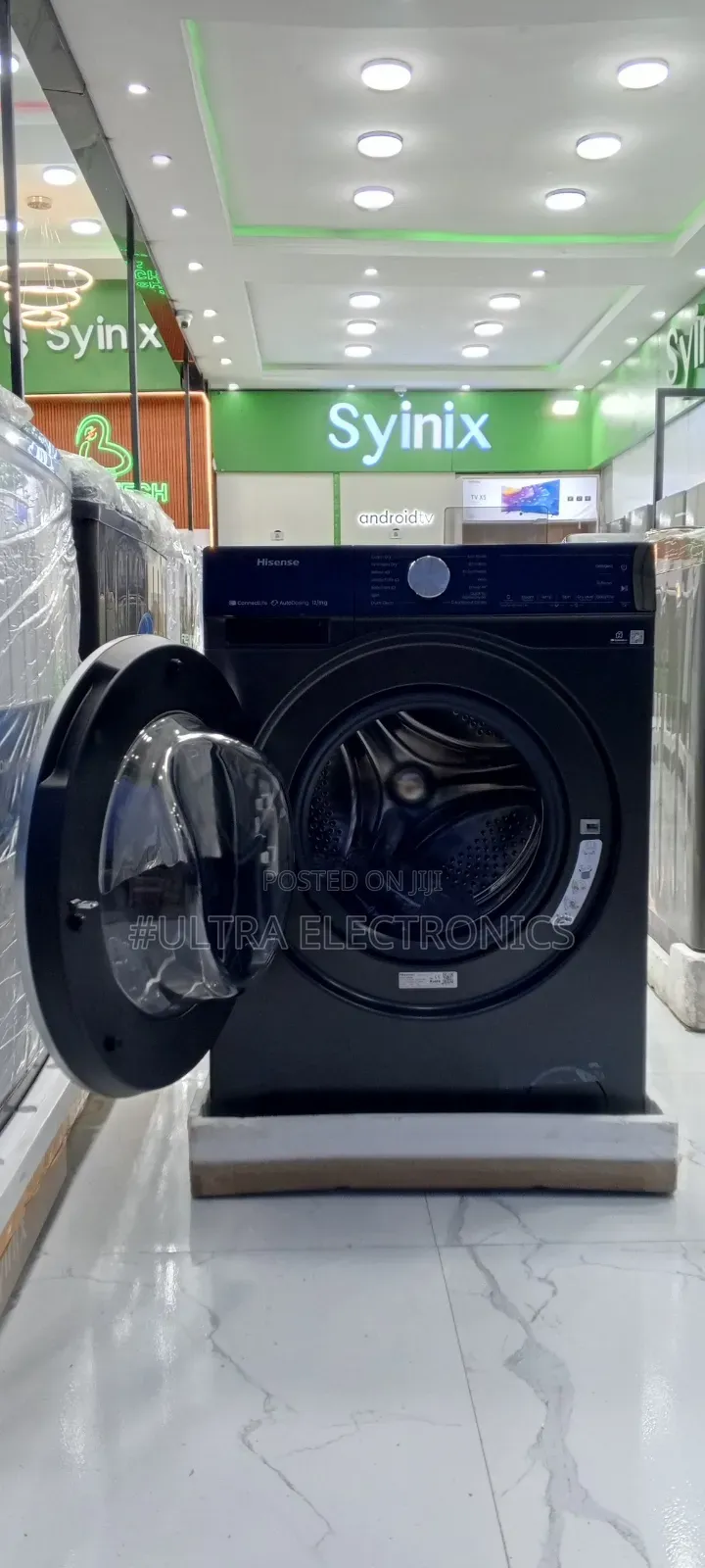 Hisense 12kg/8kg Front-Load Washer & Dryer