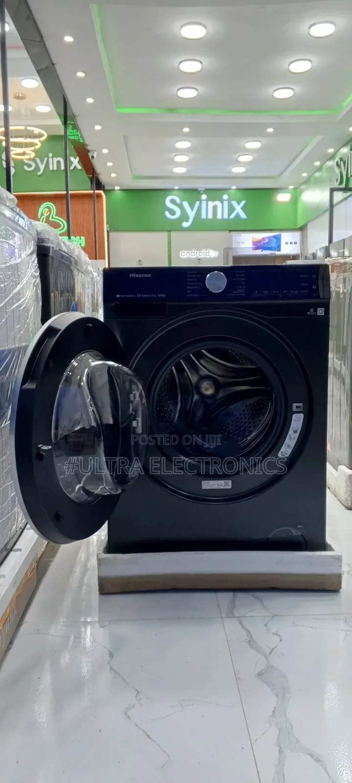 Hisense 12kg/8kg Front-Load Washer & Dryer