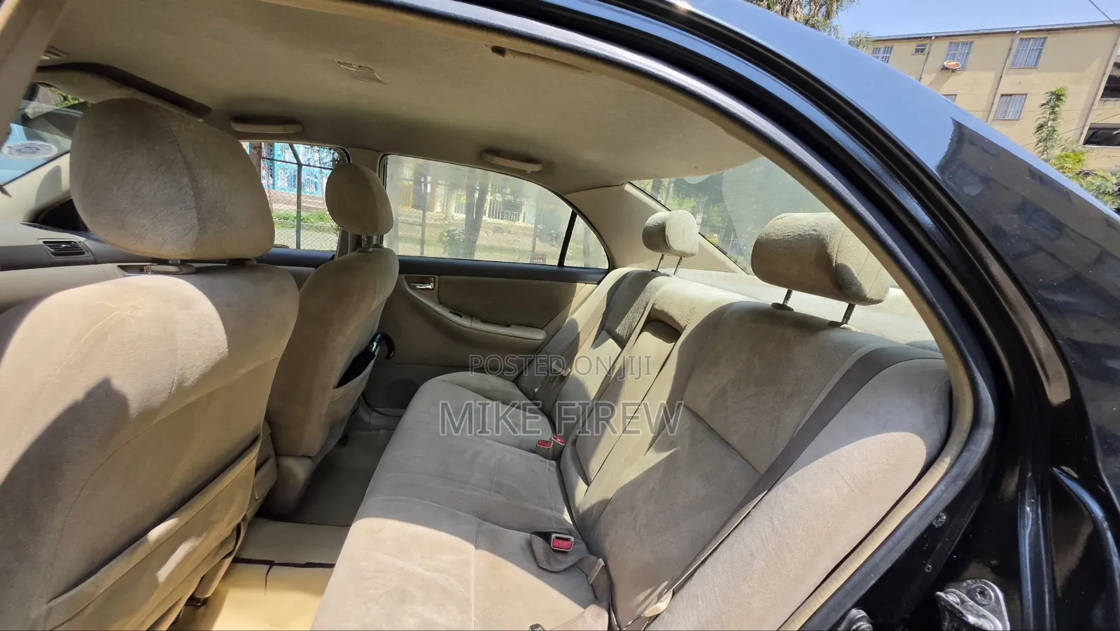 Toyota Corolla Sedan 2003 Black