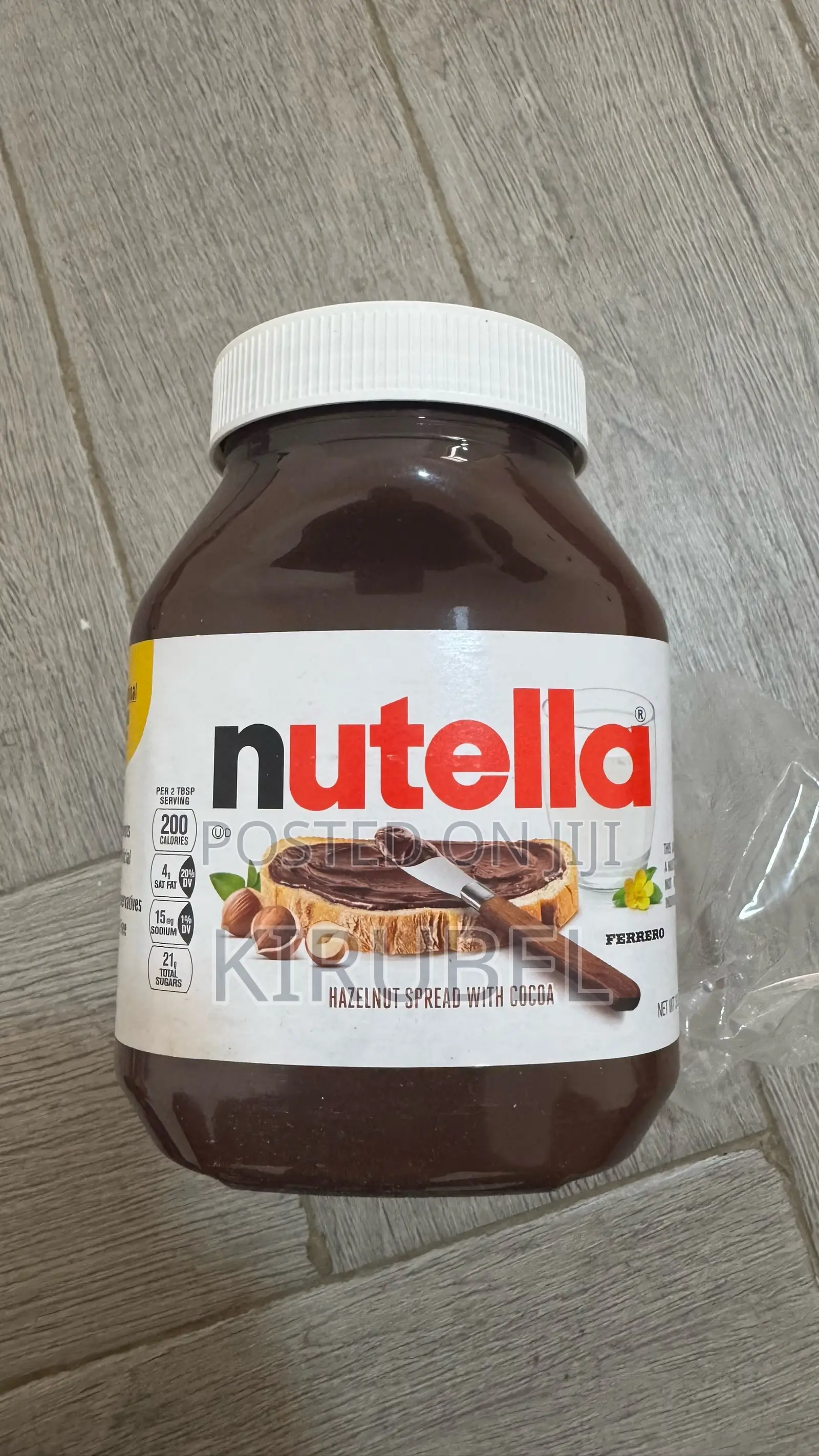 Nutella Hazelnut Spread With Cocoa