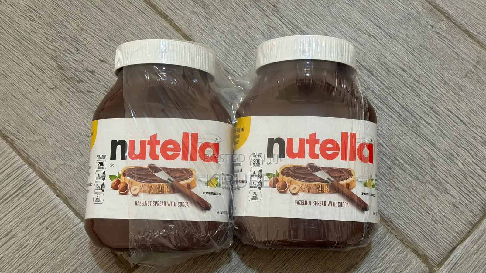 Nutella Hazelnut Spread With Cocoa