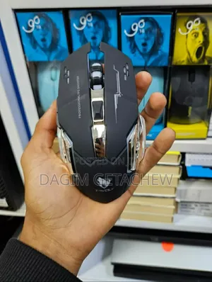 T-Wolf Q13 Wireless Rechargeable Gaming Mouse – Silent & Ergonomic