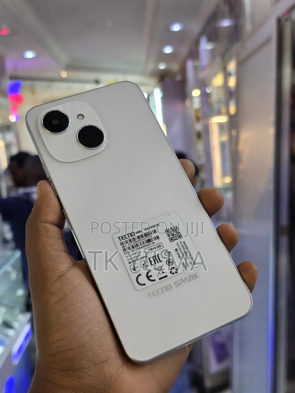 New Tecno Spark 40 128 GB White
