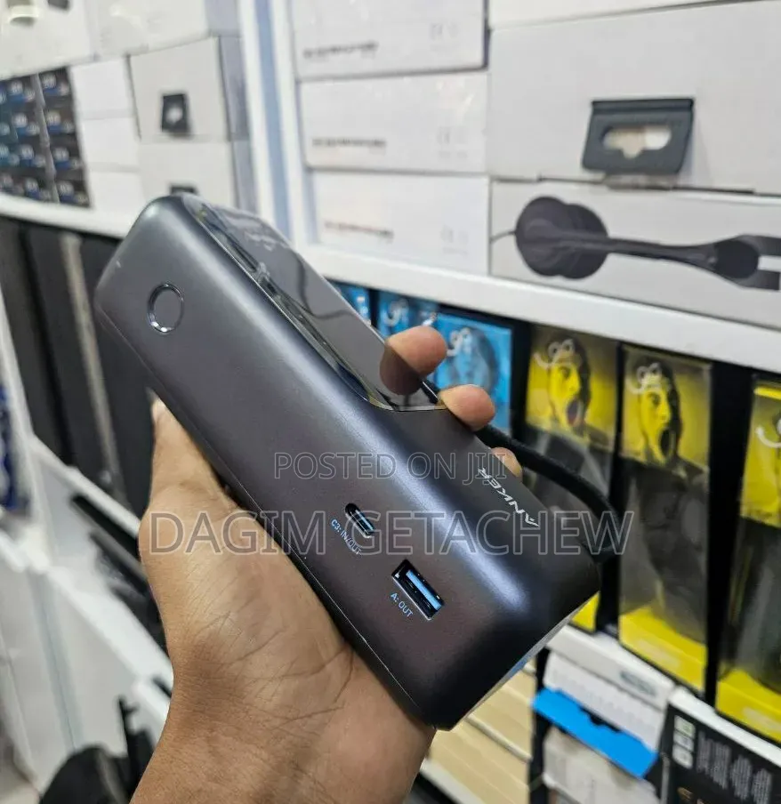 Anker 25,000mAh 165W Power Bank – High-Speed Multi-Device Charging