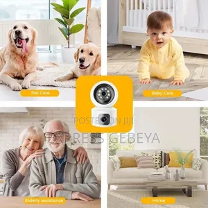Smart 4g Dual Lens Security Camera Sim Card Memory Card