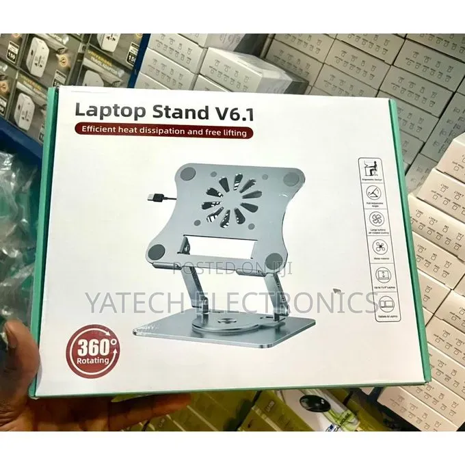 Laptop Stand V6.1 (360° Rotating Model)