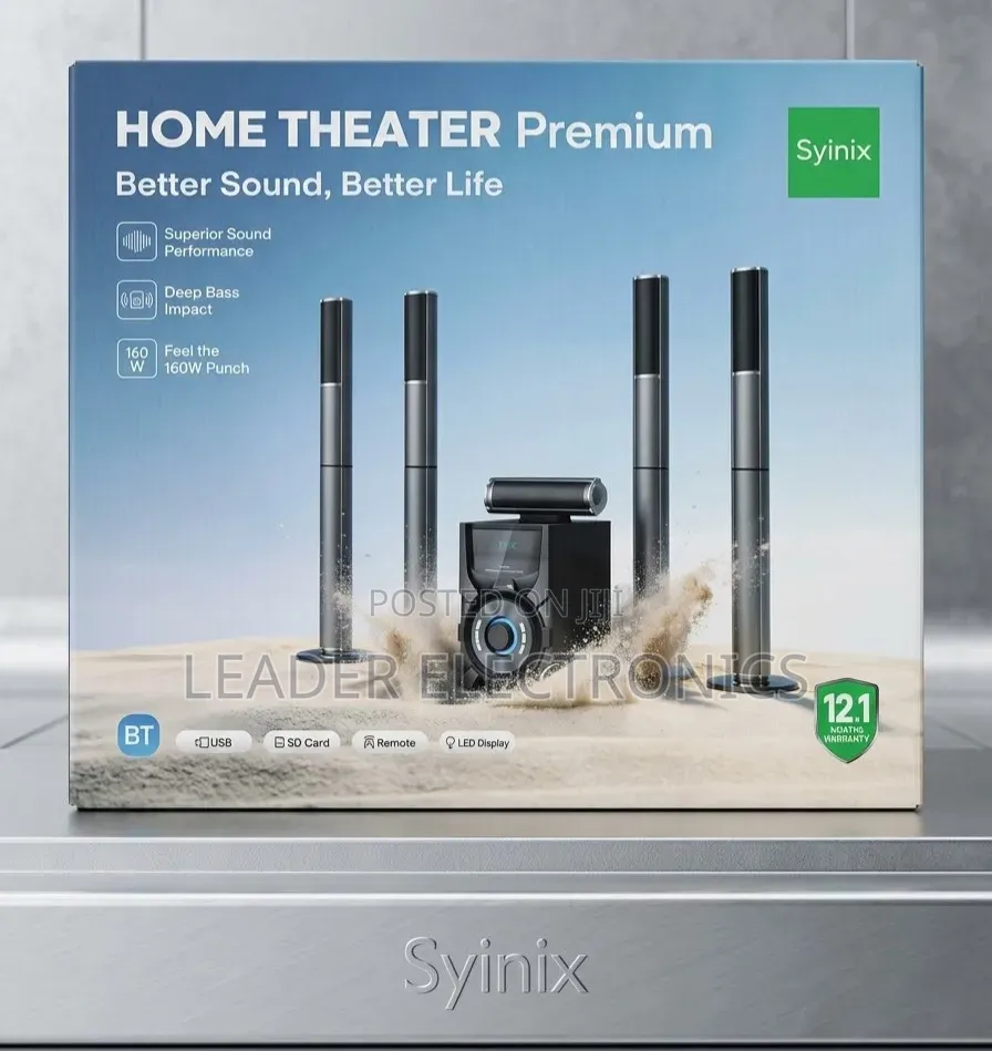 Syinix Home Theater Speaker System 160W