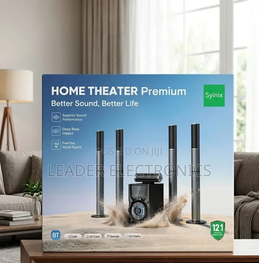 Syinix Home Theater Speaker System 160W