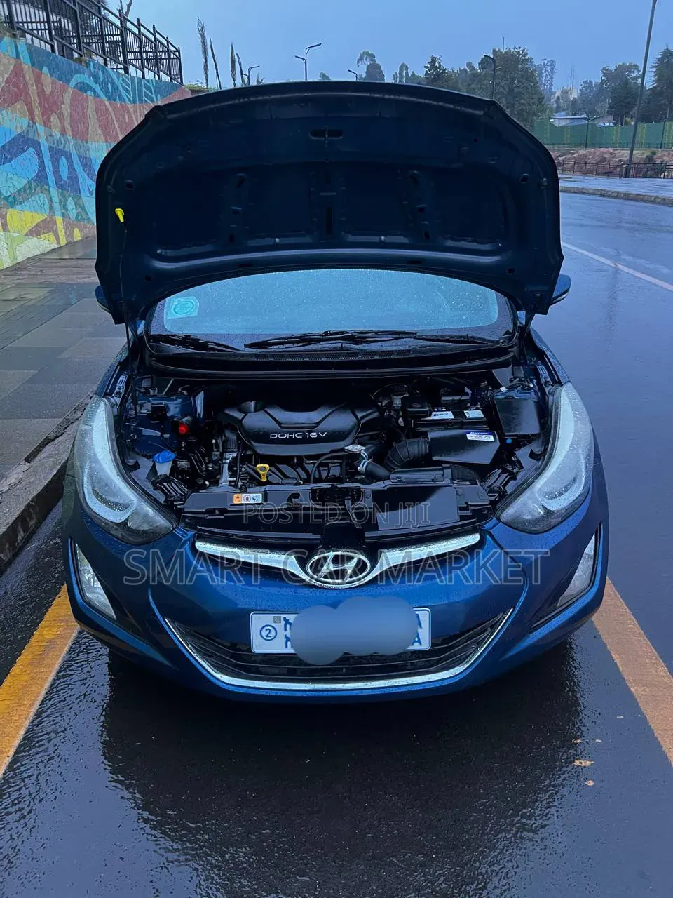 Hyundai Elantra 2014 Blue