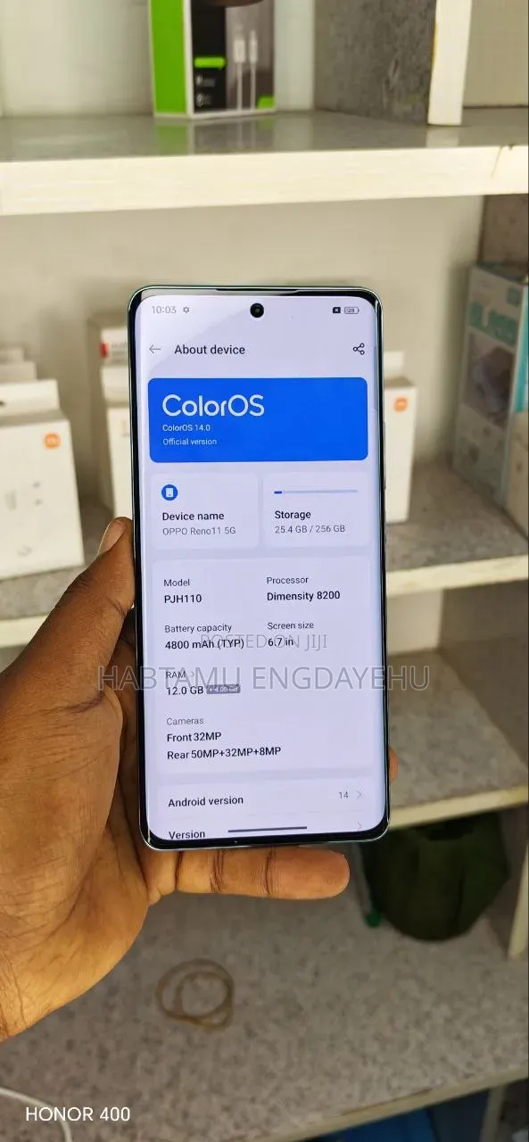 New Oppo Reno11 256 GB Green