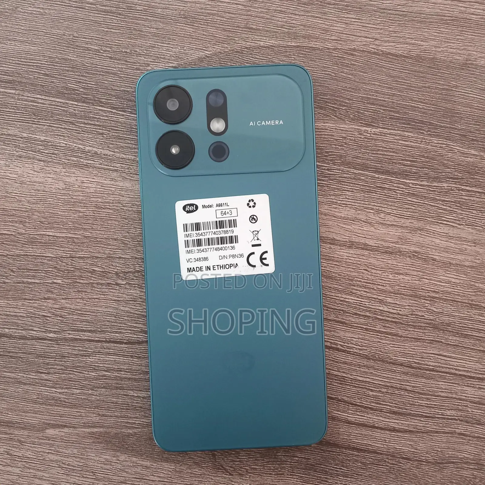 New Itel A100C 64 GB Gray